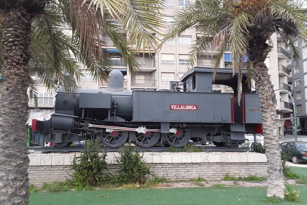 Locomotive No. 2 of the Alcoi-Gandia Railway
