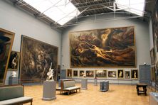 Main hall of the Wiertz Museum