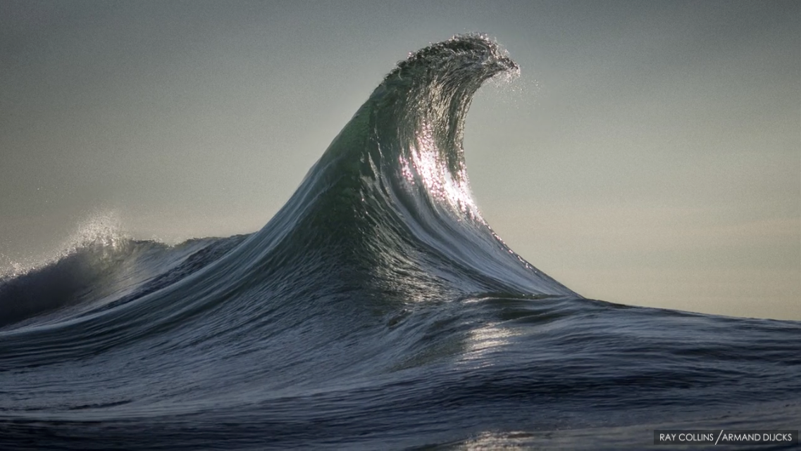 Wave Emphatically The Hypnotic Allure of Cinemagraphic Waves