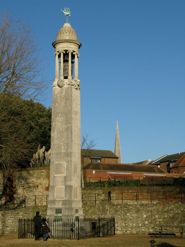 Pilgrim Fathers Memorial in Southampton, England