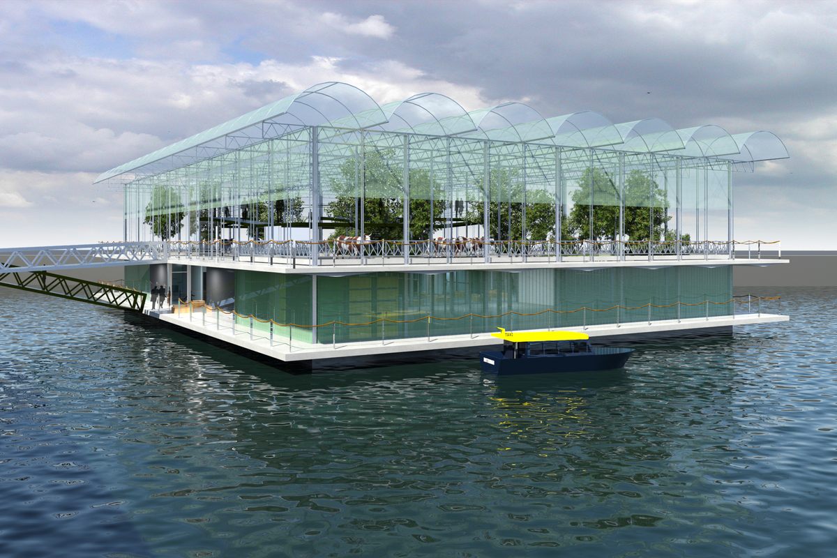 All Aboard the World's First Floating Dairy Farm