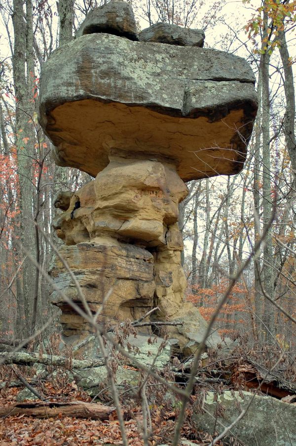 Sppecil Rocks Curious Rock in Spencer