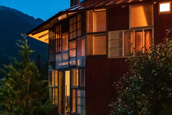 Hotel WHY is constructed from recycled materials