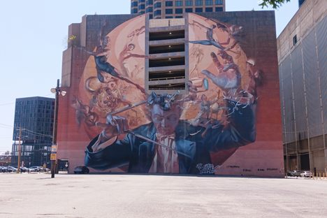View from across parking lot