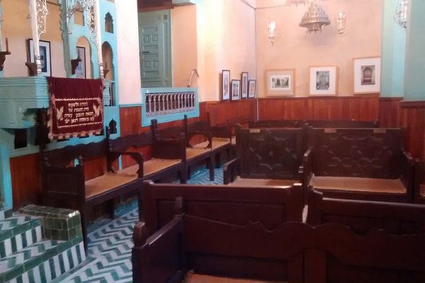 The Ibn Danan Synagogue in Fez, Morocco