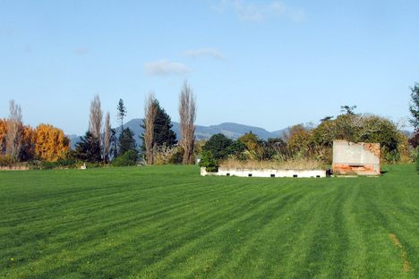 The ruins in 2014