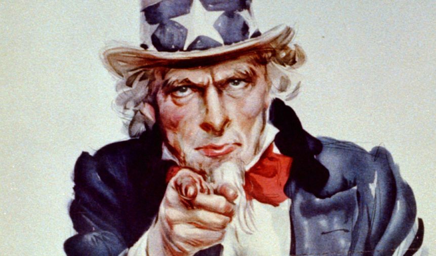 Uncle Sam wants you - singular or plural, because in English there is no distinction in the pronoun "you".