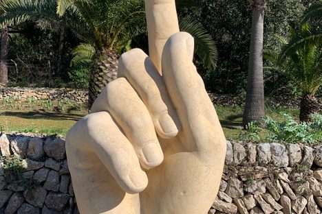 The Sculpture Garden of the Museo Sa Bassa Blanca