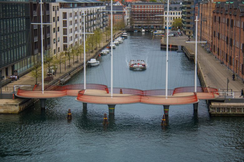 Cirkelbroen (The Circle Bridge) – Copenhagen, Denmark ...