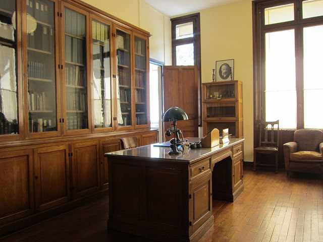 Marie Curie's Office at the Musee Curie in Paris