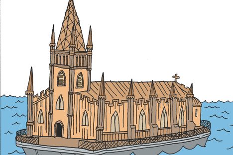 Places You Can No Longer Go: The Floating Church of the Redeemer