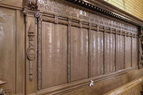 The War Memorial Tablet