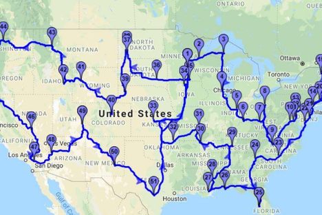 All Fifty States Quirky Road Trip