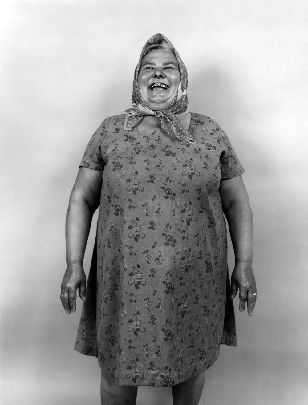 <em>Woman Laughing with Steel Teeth</em>.