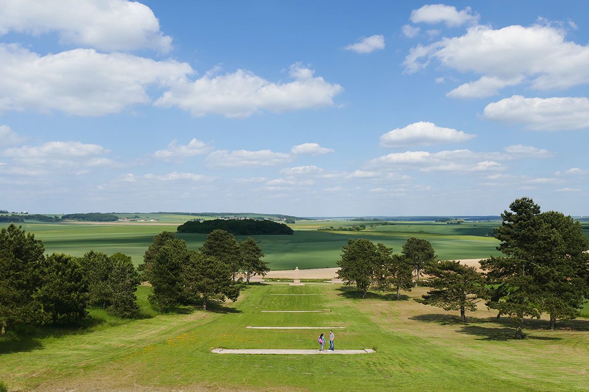 The view from <em>Les Fantômes</em>.