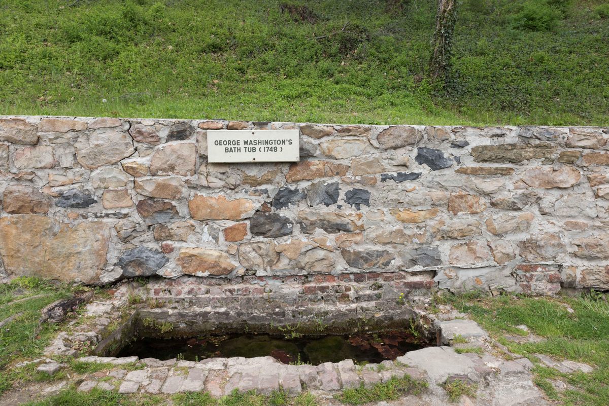 The water tasting event plays off Berkeley Springs' prime tourist attraction: George Washington's Bathtub.