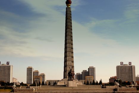 Juche Tower.