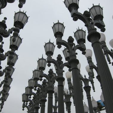 The lamps come from the 1920s and 1930s.