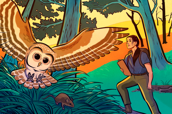 Wildlife biologist Serra Hoagland has studied the Mexican spotted owl throughout her career.
