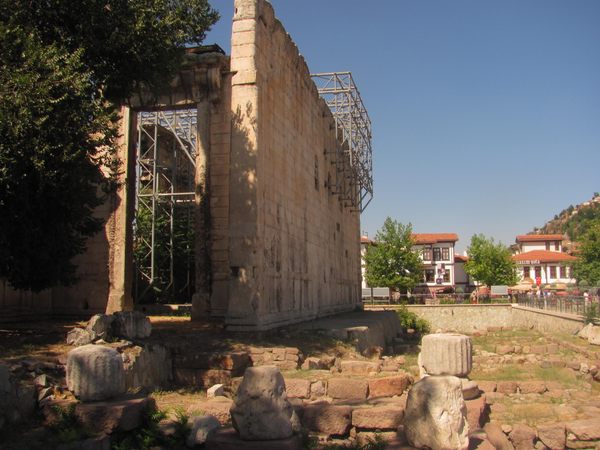 Temple of Augustus in Ankara, Turkey