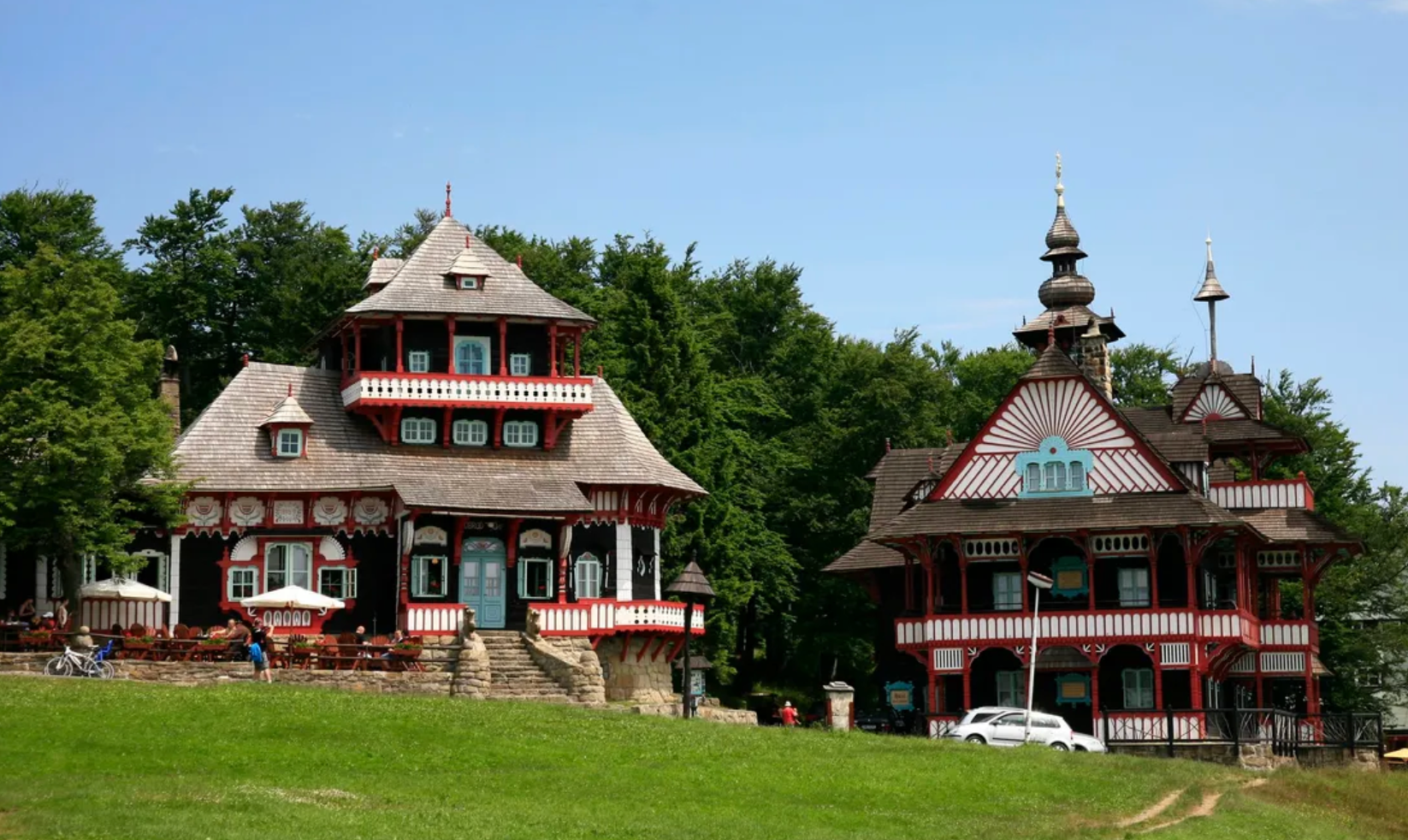 Both buildings have been restored and named National Cultural Monuments.
