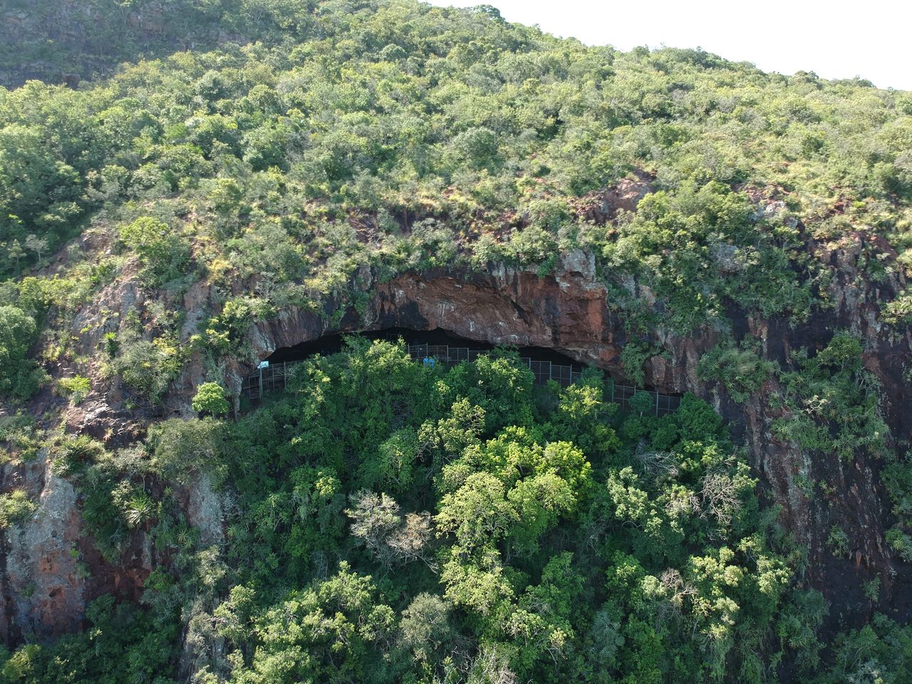 Border Cave, between South Africa and Swaziland.
