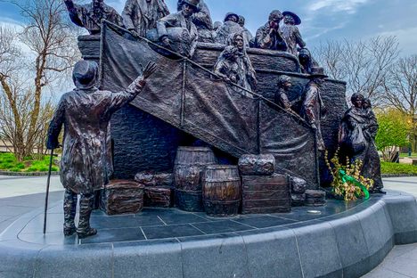 The Irish Memorial at Penn's Landing