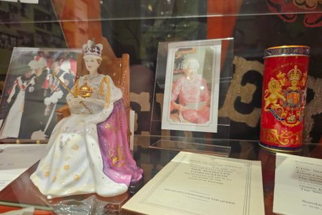 The royalty display. 