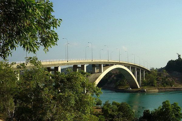 Barelang arch bridge 