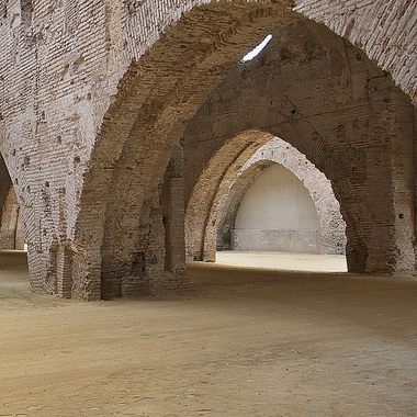 Inside the Royal Shipyards of Seville.