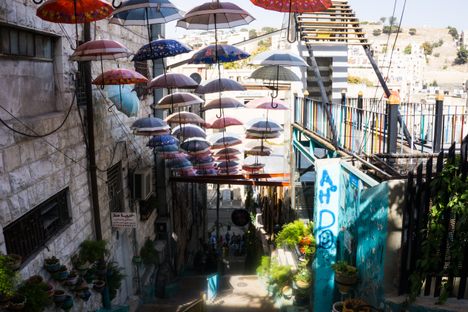 Umbrella Staircases of Amman