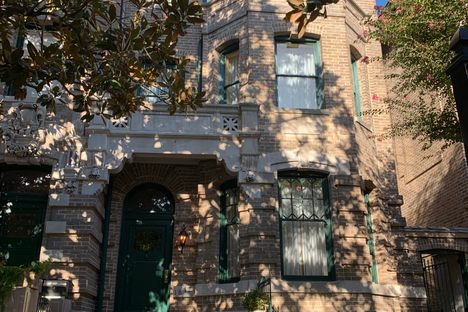 The exterior of the L. Ron Hubbard House.