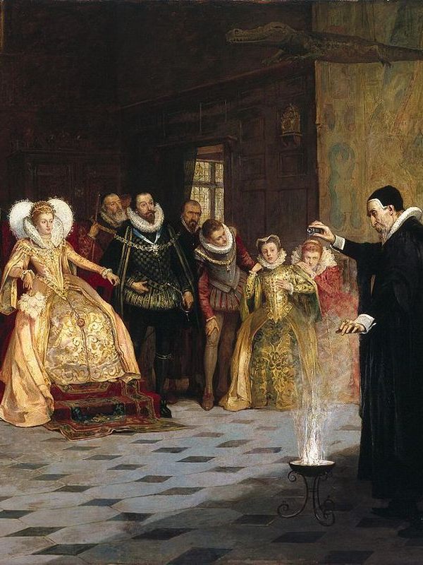 John Dee Performing an Experiment before Elizabeth I