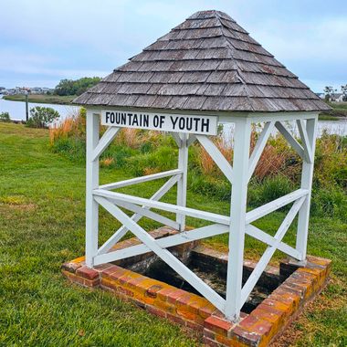 The Fountain of Youth may be found in Lewes, Delaware.