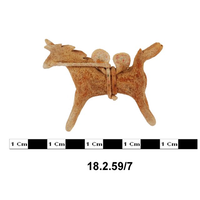 Only an internet call-out was able to identify this cheese horse as a children's toy.
