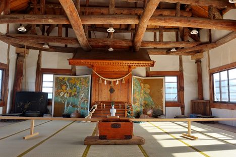 Top floor of castle.
