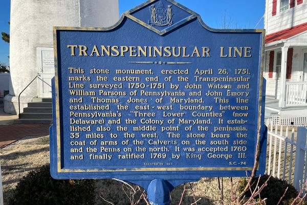 Transpeninsular Line Marker