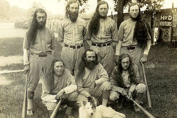 House of David baseball team.
