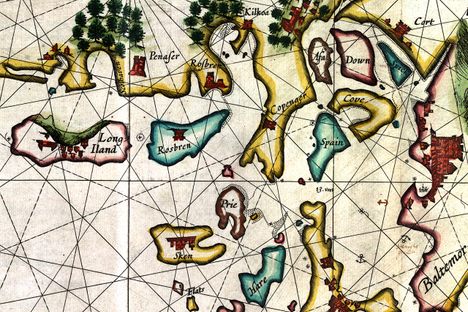 All indications are that the coast was mapped from the sea, in secret. 