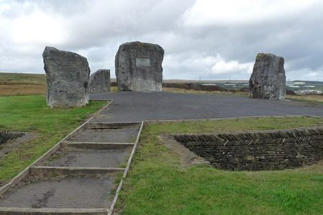 Aneurin Bevan Memorial Stones.