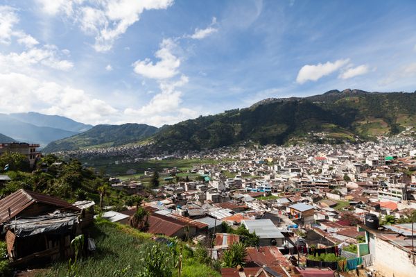 Sofia Ixcot Xivir's mountainous town of Zunil, near Quetzaltenango.