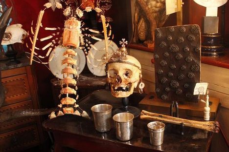 Alain Baroux's Antique Curiosity Cabinet