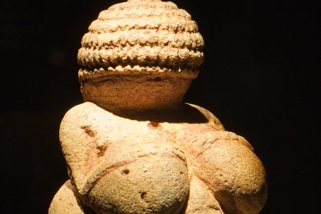 Venus of Willendorf customarily lives in the Viennese Museum of Natural History.