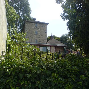 Albion Castle from the front of the property