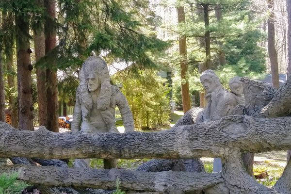 James Tellen Woodland Sculpture Garden.