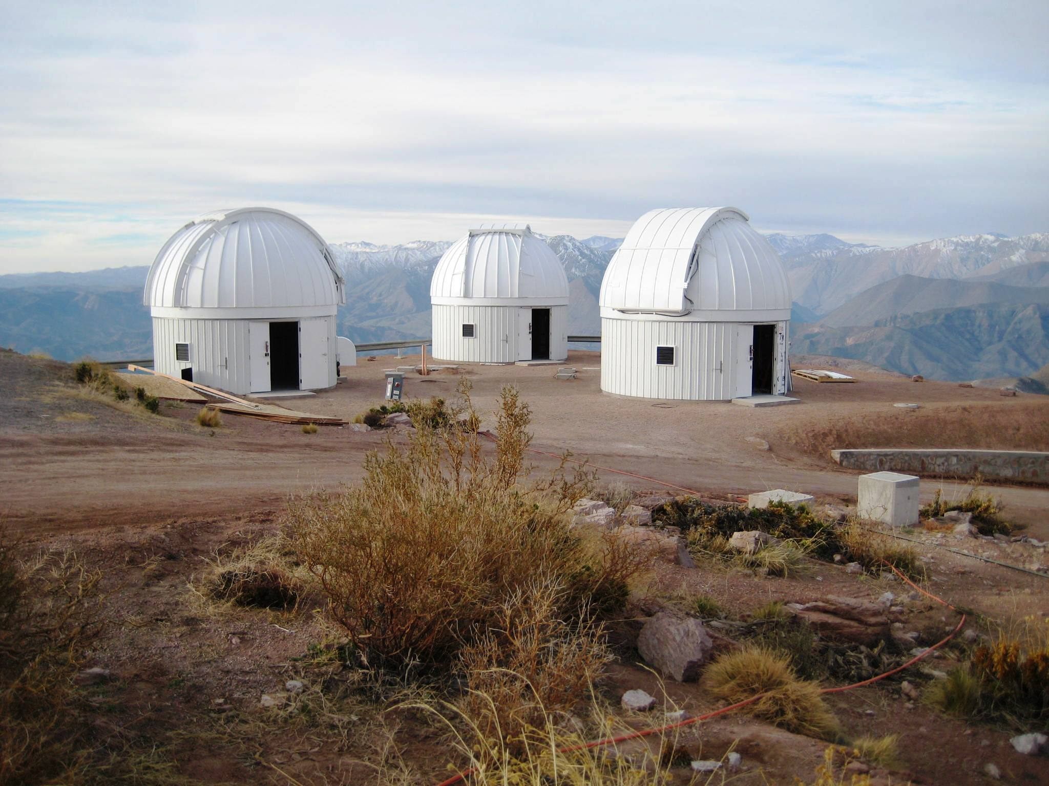 One of the telescope nodes in the Las Cumbres Observatory network, Cerro Telolo, Chile. 