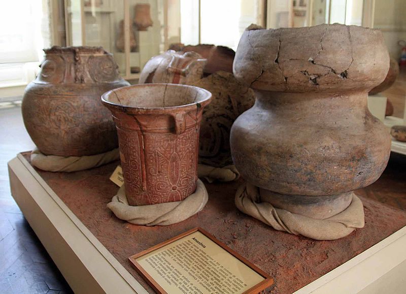 Pots on display in 2009.