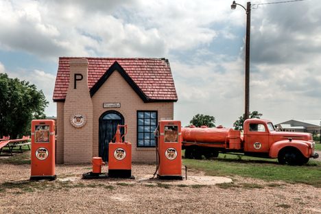 The refurbished gas station