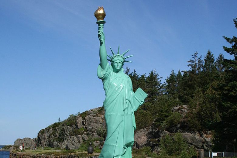 Visnes Statue of Liberty