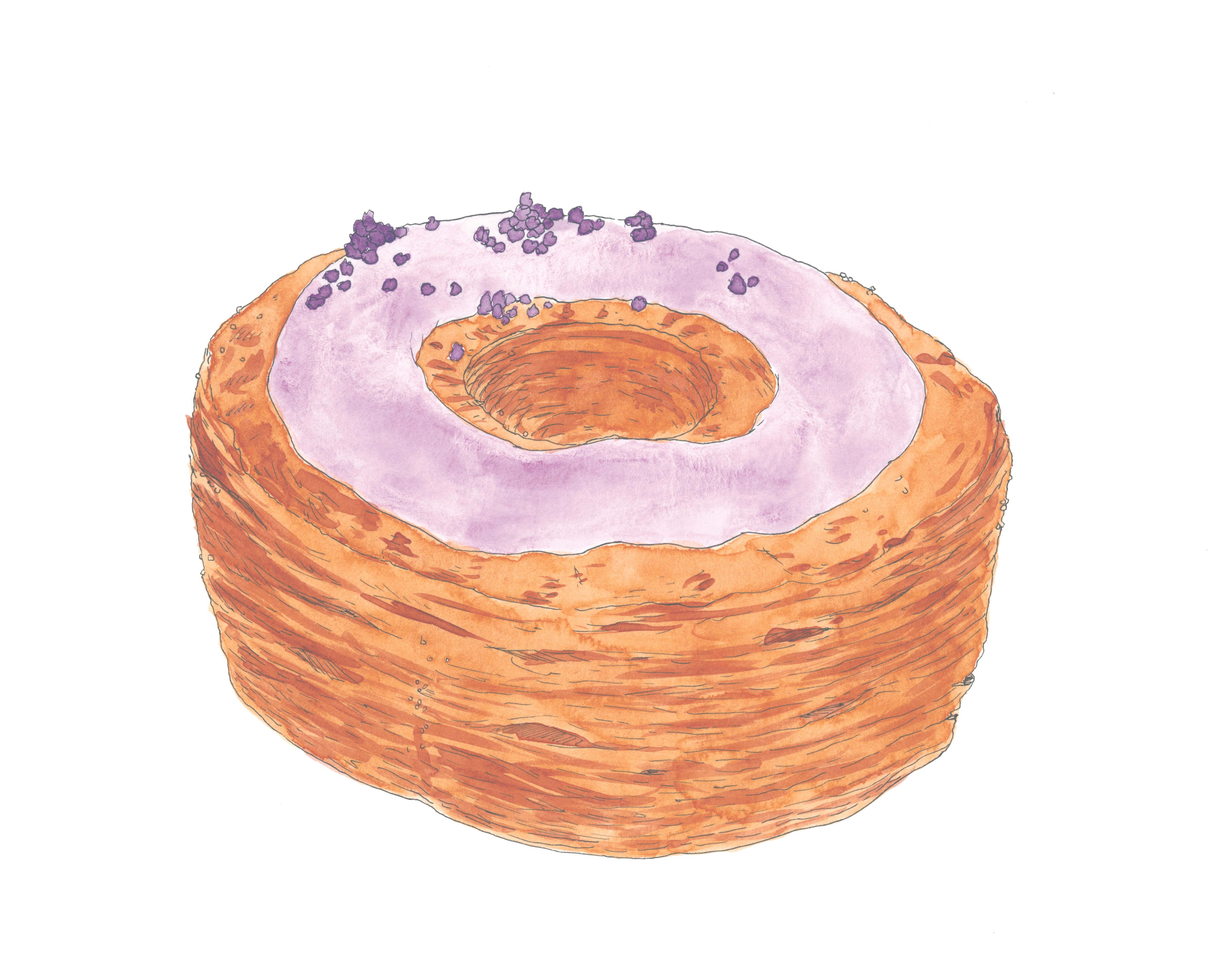 The authors credit Dominique Ansels' Cronut® as "one of the few pastries with the power to propel patrons into line and online."